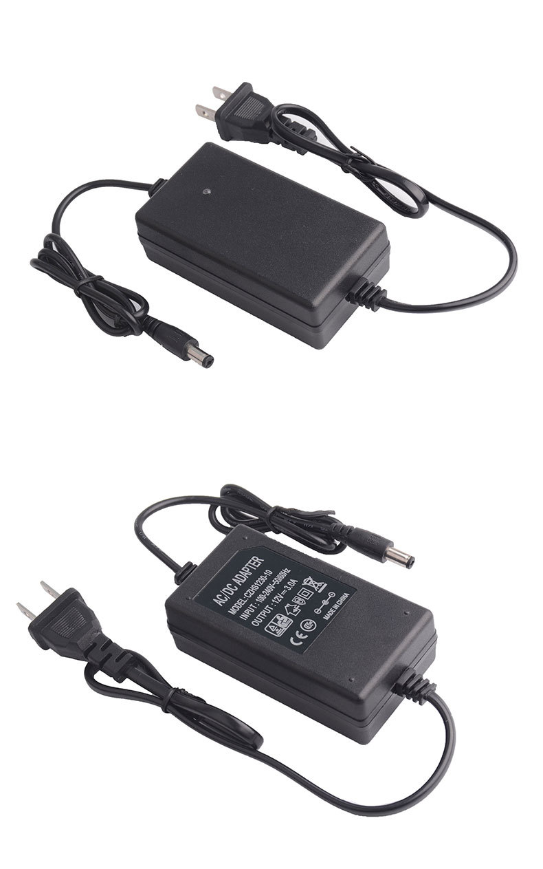 12v5a电源适配器 led液晶显示器监控电源12v3a12v4a12v5a充电器