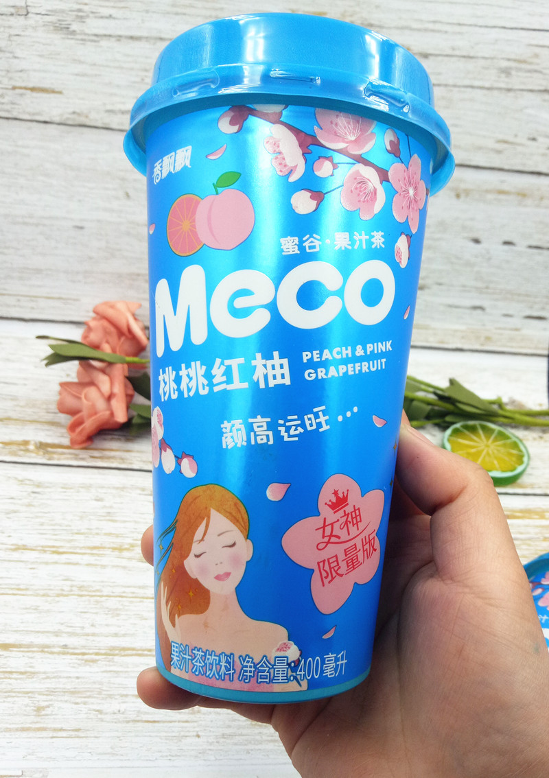 香飘飘meco蜜谷果汁茶 香飘飘奶茶 金桔柠檬茶 400ml*15杯