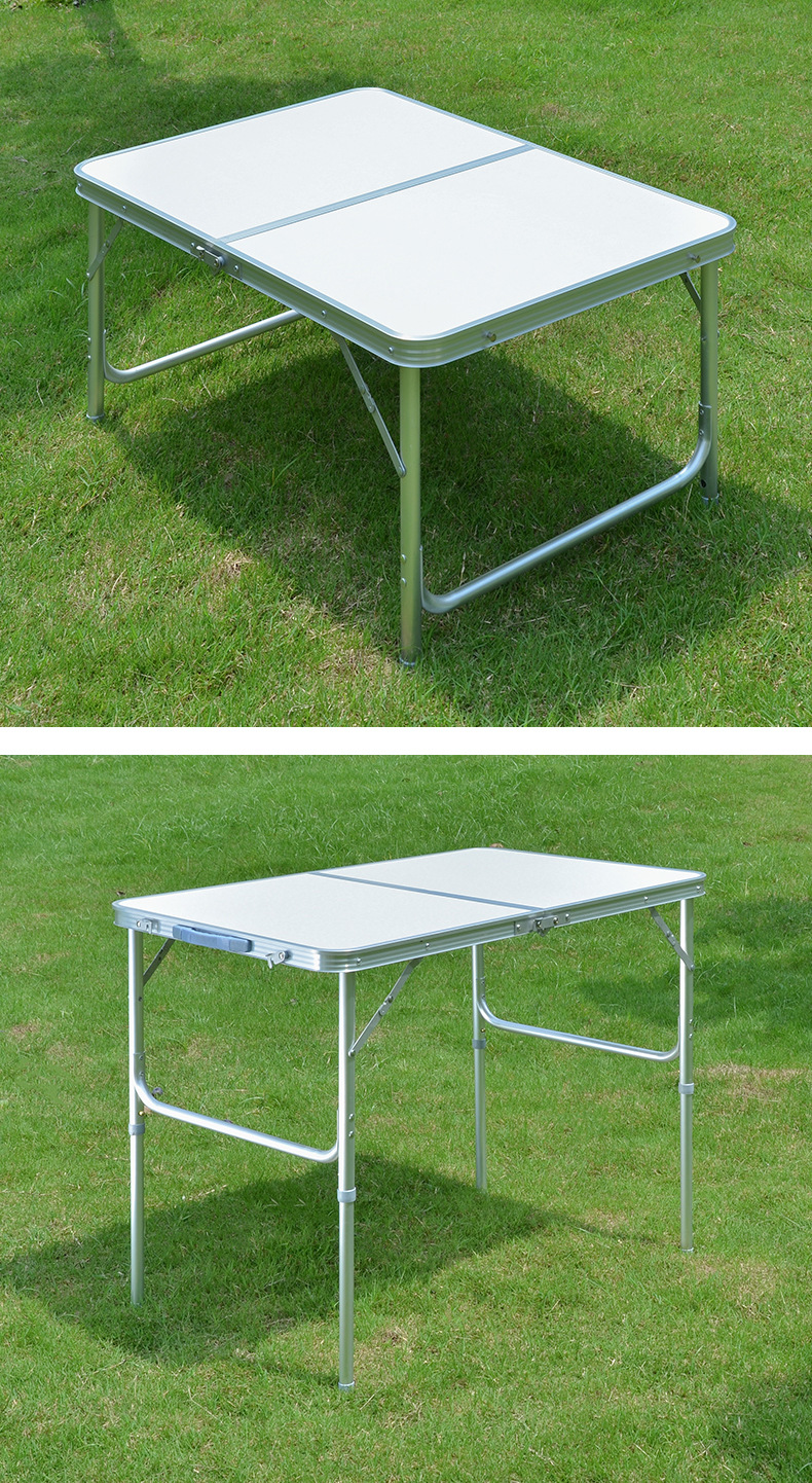 9米铝合金折叠桌 户外桌 便携桌 野餐桌批发