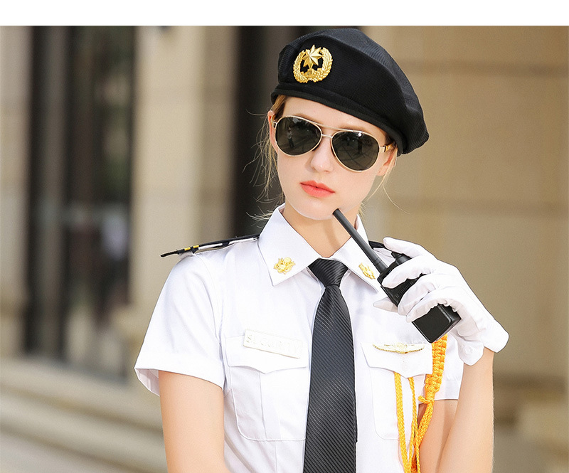 保安制服夏装短袖女保安工作服套装夏天制服夏装酒店物业安保安检