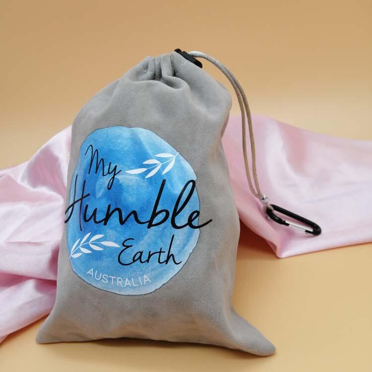 热转印绒布袋 饰品首饰绒布束口袋 定做美容仪化妆品布类包装袋