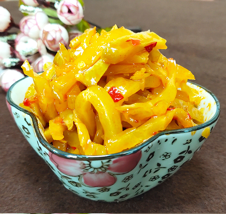 腾晖红油榨菜丝酱菜萝卜丝咸菜整箱装散装早餐榨菜净重9斤包邮