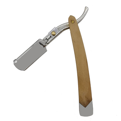 手动剃须刀架老式不锈钢折叠剃刀男士刮胡刮脸跨境批发剃须刀支架