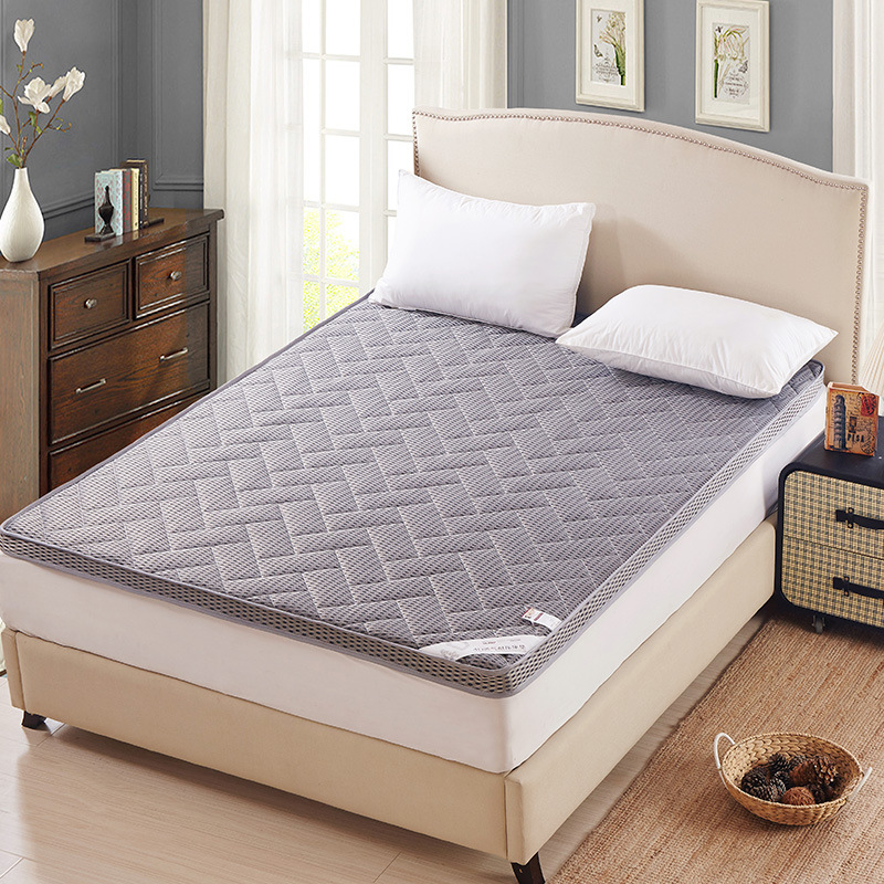 竹炭立体床垫4d时尚透气加厚榻榻米 可折叠多功能床护垫厂家直销