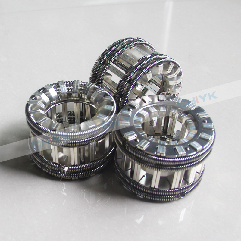 豫开电力1250a 30片梅花触头紫铜镀厚银弹簧式真空断路器动触头