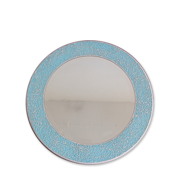 厂家直销玻璃贴片镜子/镜框颜色创意组合几何形镜框装饰创意摆件