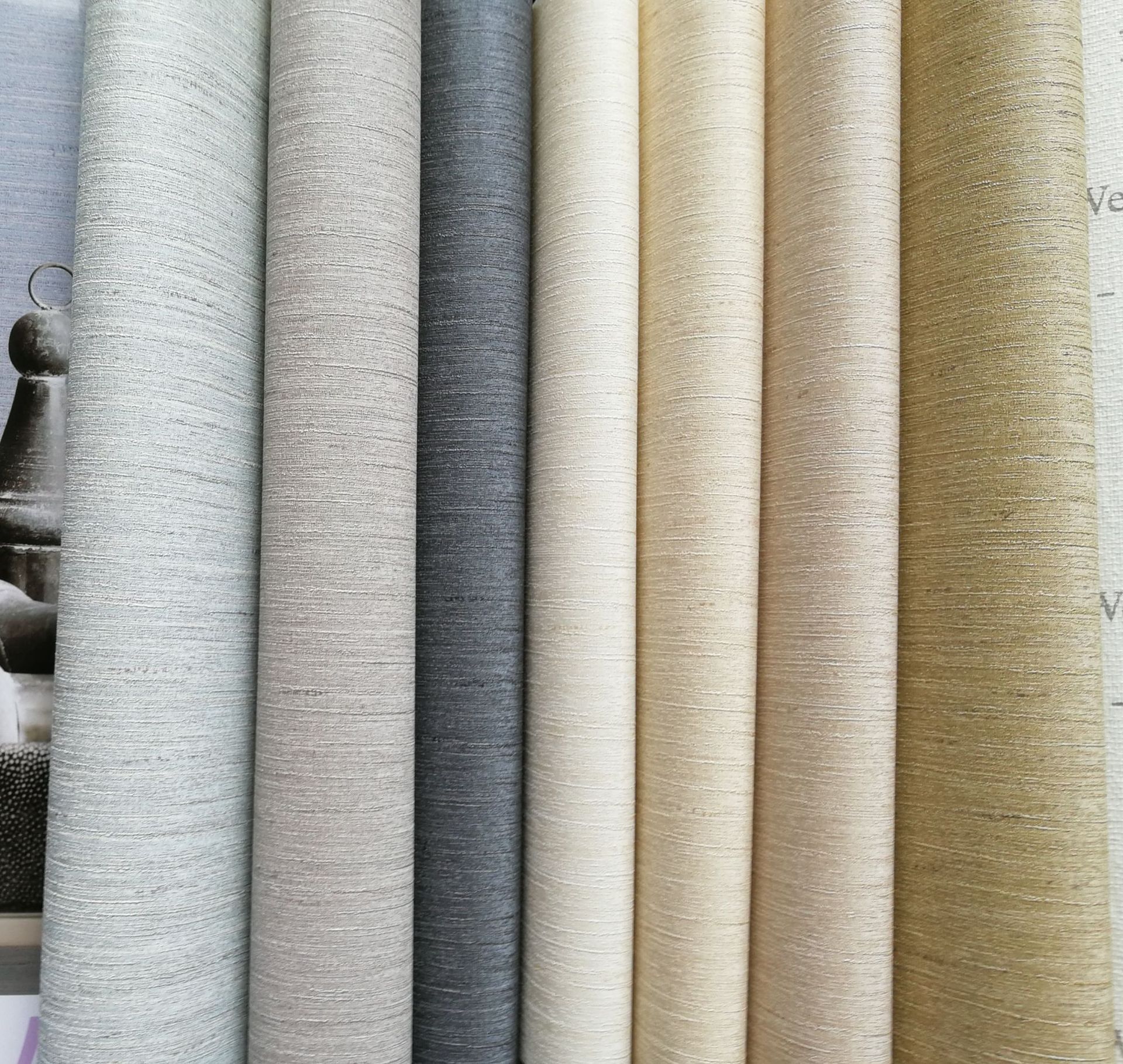 37酒店工程十字布基阻燃透气防霉pvc墙布壁布