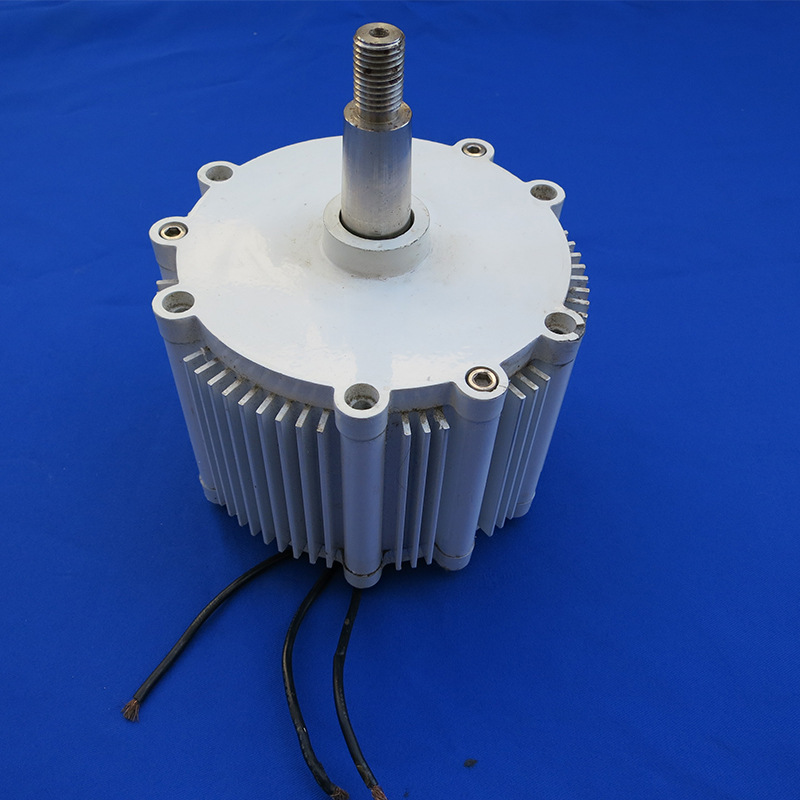 厂家销售400w风力发电机马达内转子永磁电机铝机壳纯铜线圈包邮