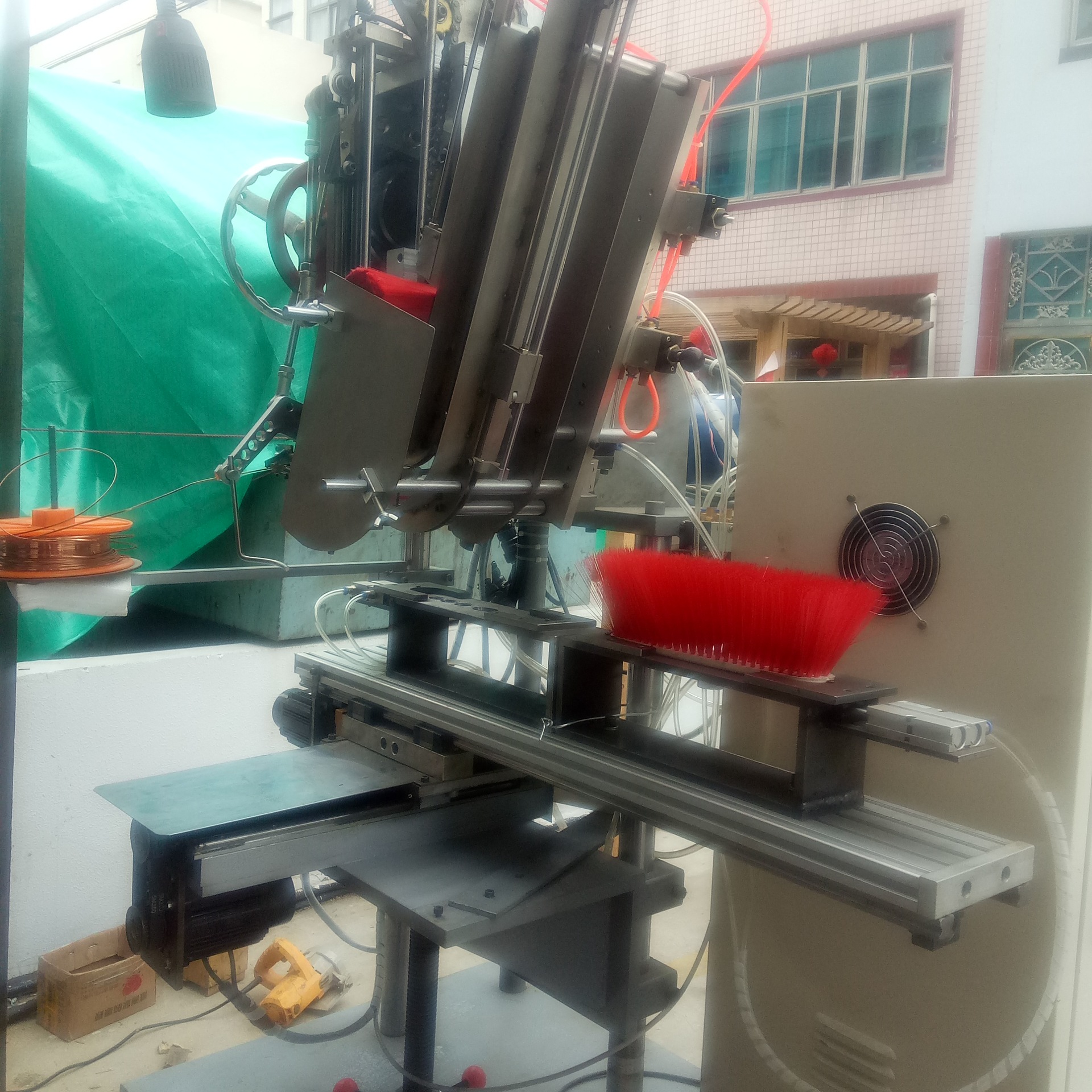 植毛机 全自动数控刷子植毛机创业设备