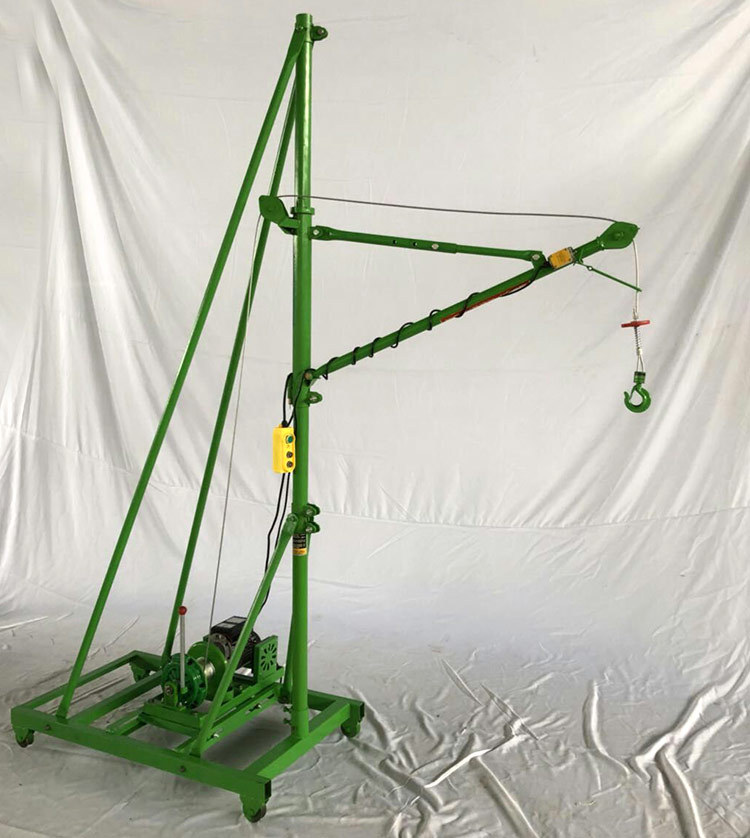 新款家用室内外移动式小吊机高层500kg400公斤30米装修家用小吊机