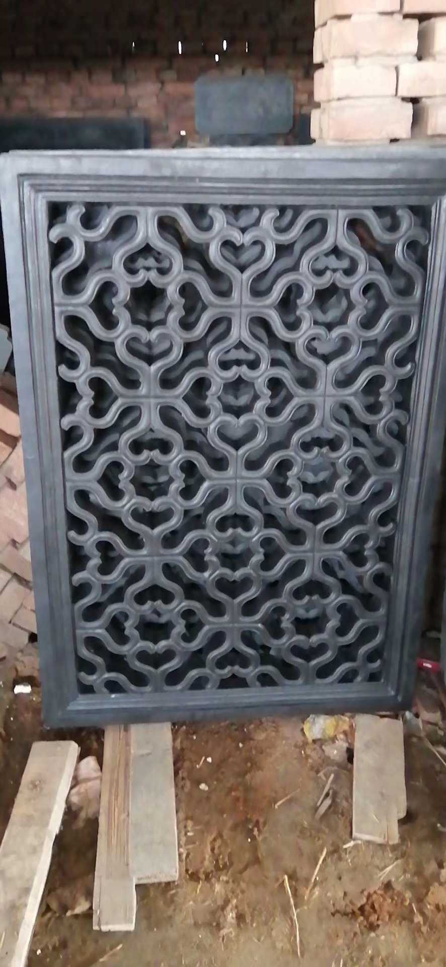 仿古中式徽派围墙新水泥花格窗砖雕龙纹花窗镂空窗水泥围墙装饰窗
