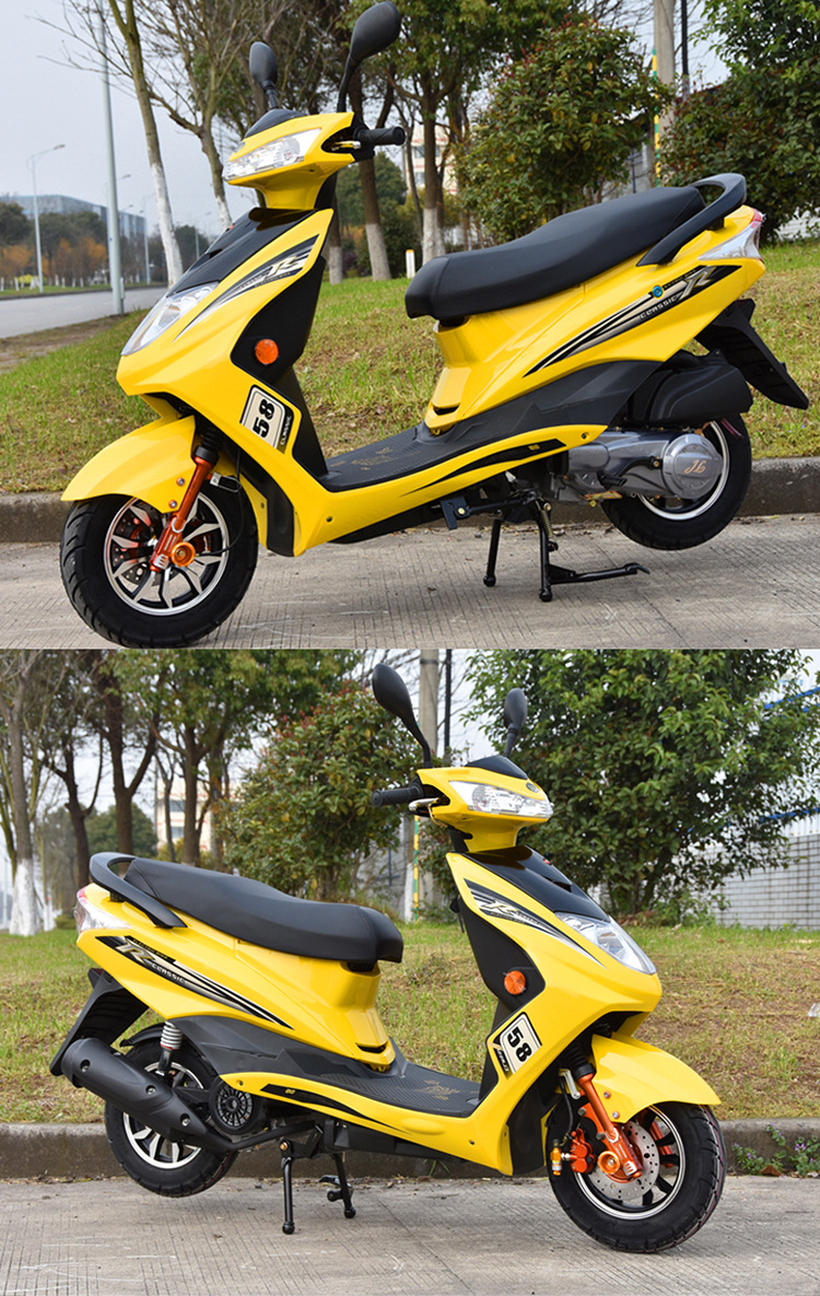 摩托车125踏板摩托车燃油助力车迅鹰款式125cc动力踏板助力国三版