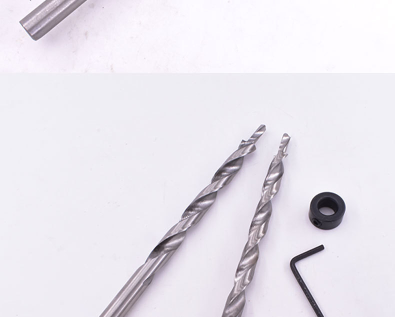特价木工斜孔定位钻头 高速钢圆柄台阶钻 加长9.0mm变径阶梯钻