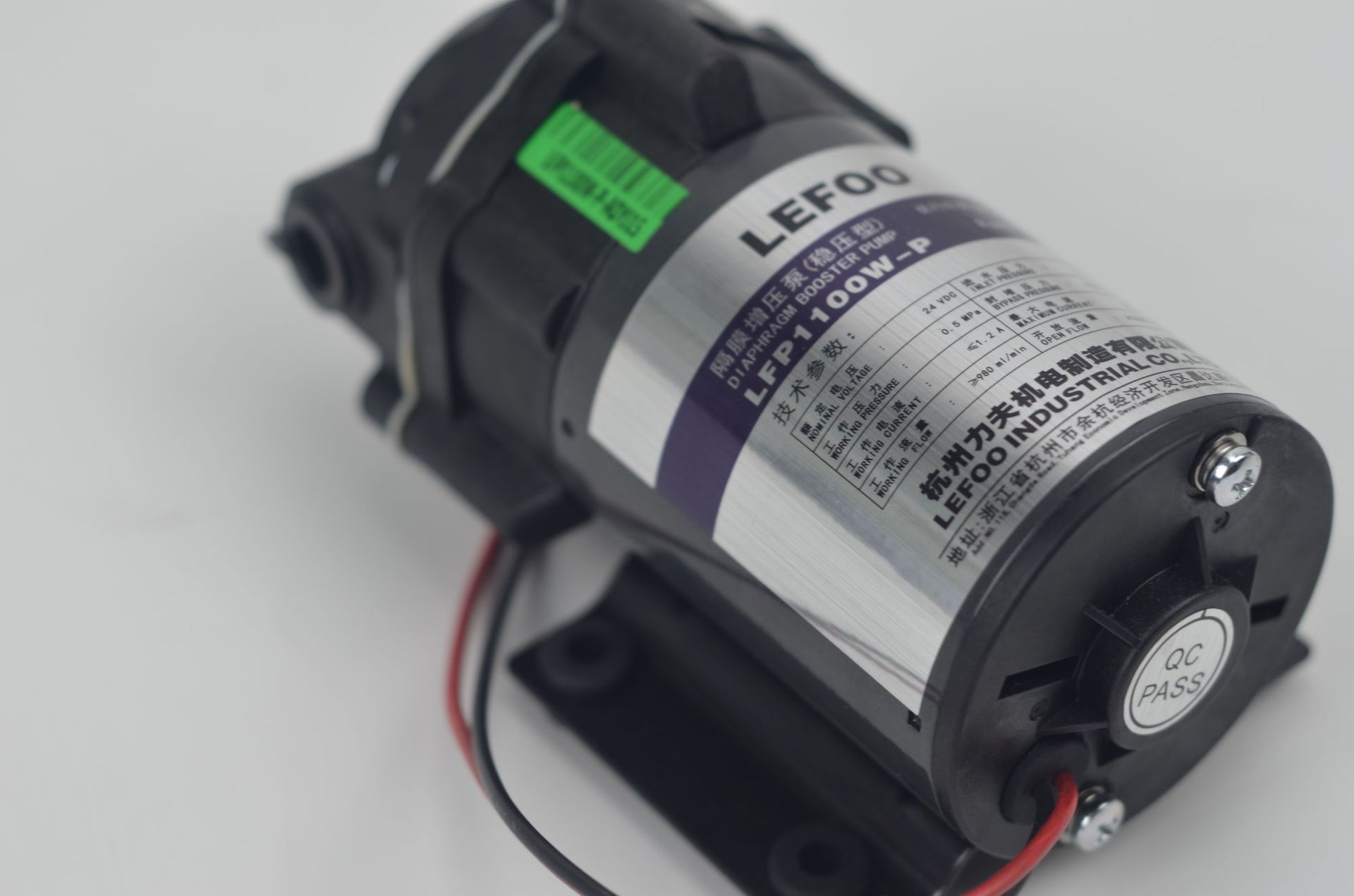 厂家直销100g力夫增压泵 lep1100隔膜泵 家用ro净水器马达