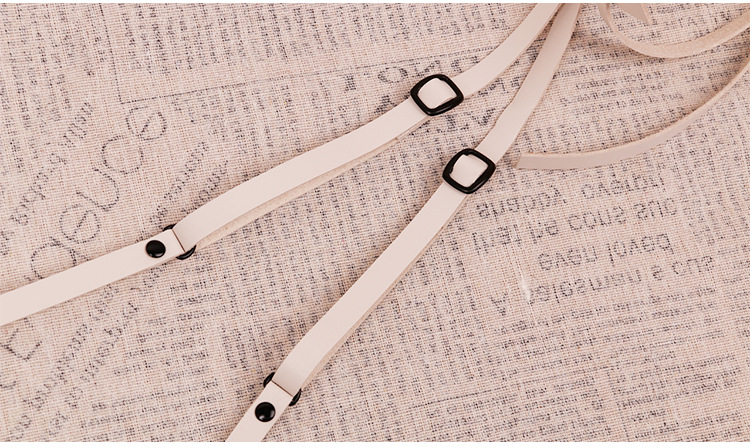 超纤背带裤带子背带裙肩带 钩带无弹力可调1厘米宽带子配件服装店