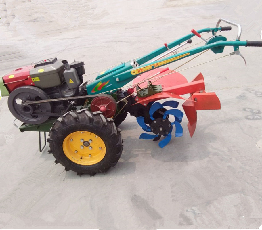 红薯起垄机 山东鲁宏小型耕田机 手扶起垄农用耕地机-阿里巴巴