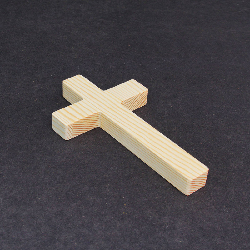 【松木小十字架】迷你版义树家木艺工艺品 礼品