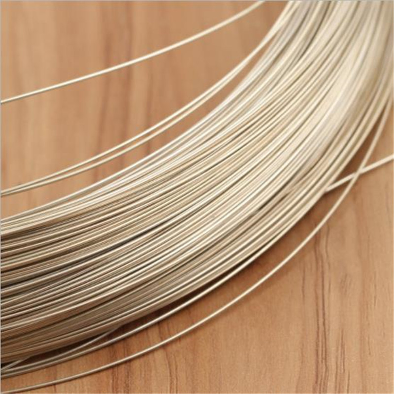 厂家直销 925纯银配件纯银银线 diy银饰配件纯银银线