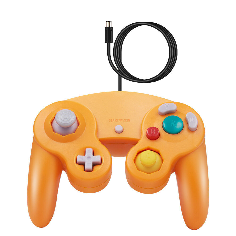 ngc游戏手柄 ngc有线手柄 单点手柄 ngc震动手柄 10色现货