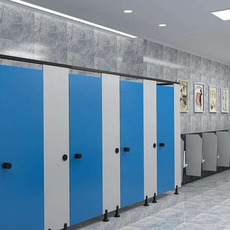 定制环保卫生间隔断铝合金厕所隔板防水塑料pvc板防潮板公共厕所