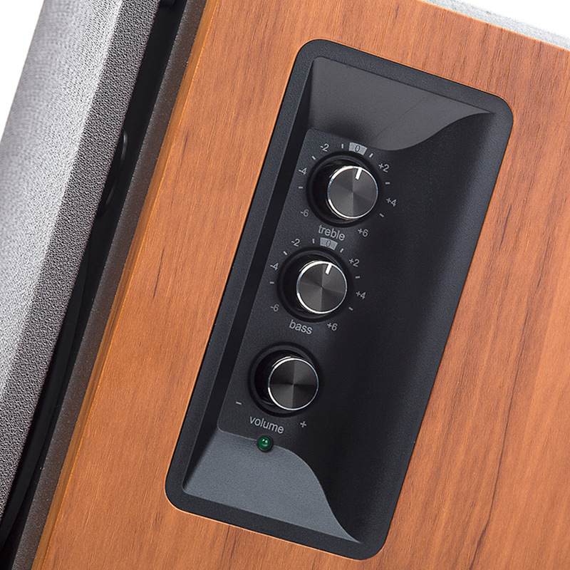 edifier/漫步者 r1600tiii电脑音箱2.0书架木质 笔记本音响低音炮