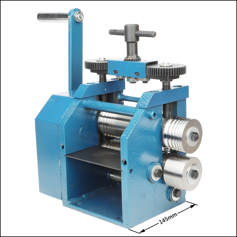 厂家直供手摇压线机手镯压弯欧式压片机打金工具首饰器材金银加工