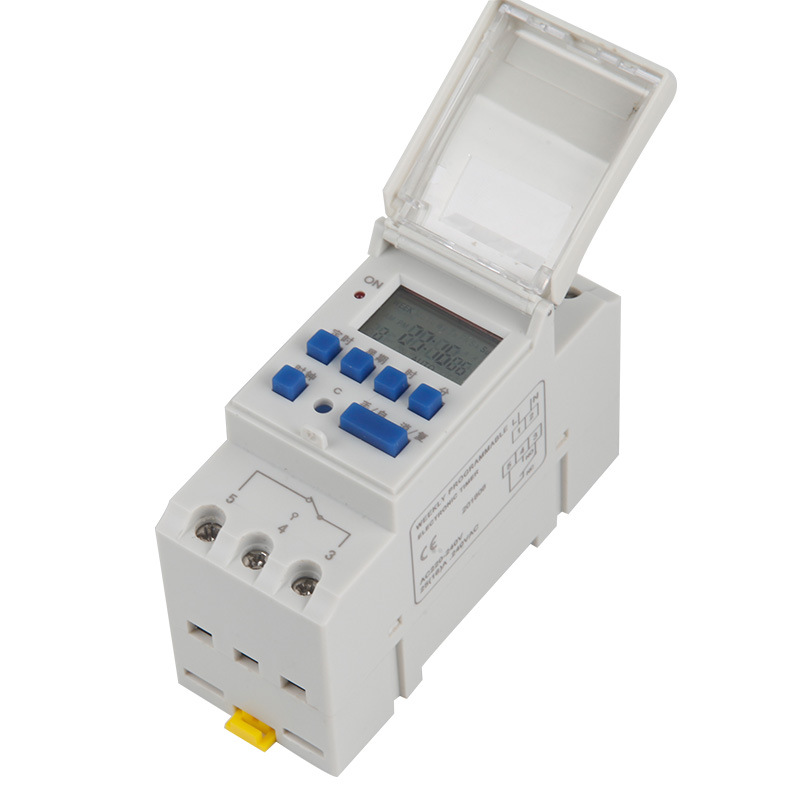 小型时控开关ahc15a全自动微电脑导轨时间控制器路灯广告灯定时器