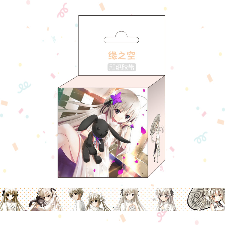 动漫手帐和纸胶带厂家直销五等分的花嫁史莱姆小英雄杀戮天使贴纸