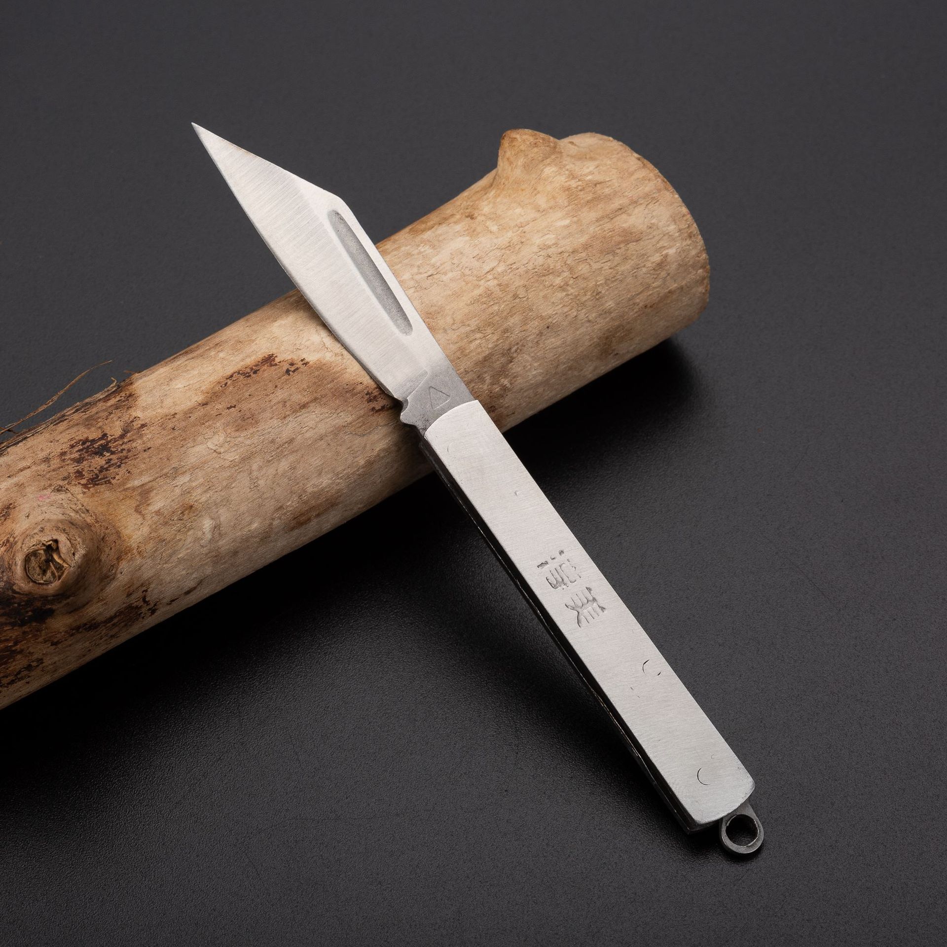 淳美小刀a148大号不锈钢折叠小刀家用刀户外刀平南特殊钢水果刀