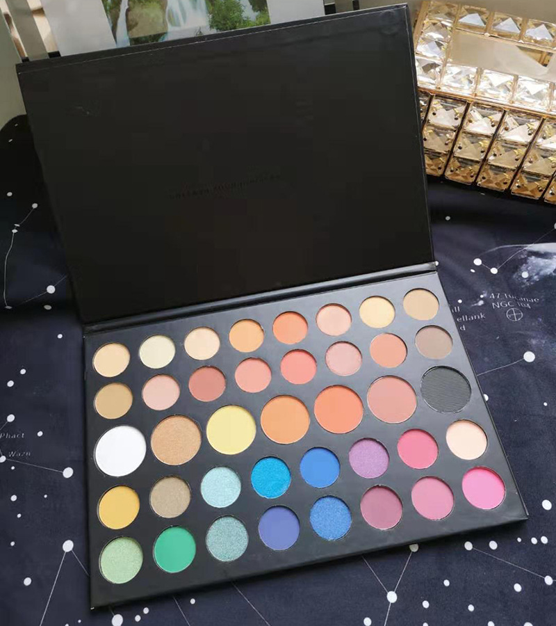 现货高质量mf39x39色墨菲眼影珠光大地色眼影跨境彩妆现货