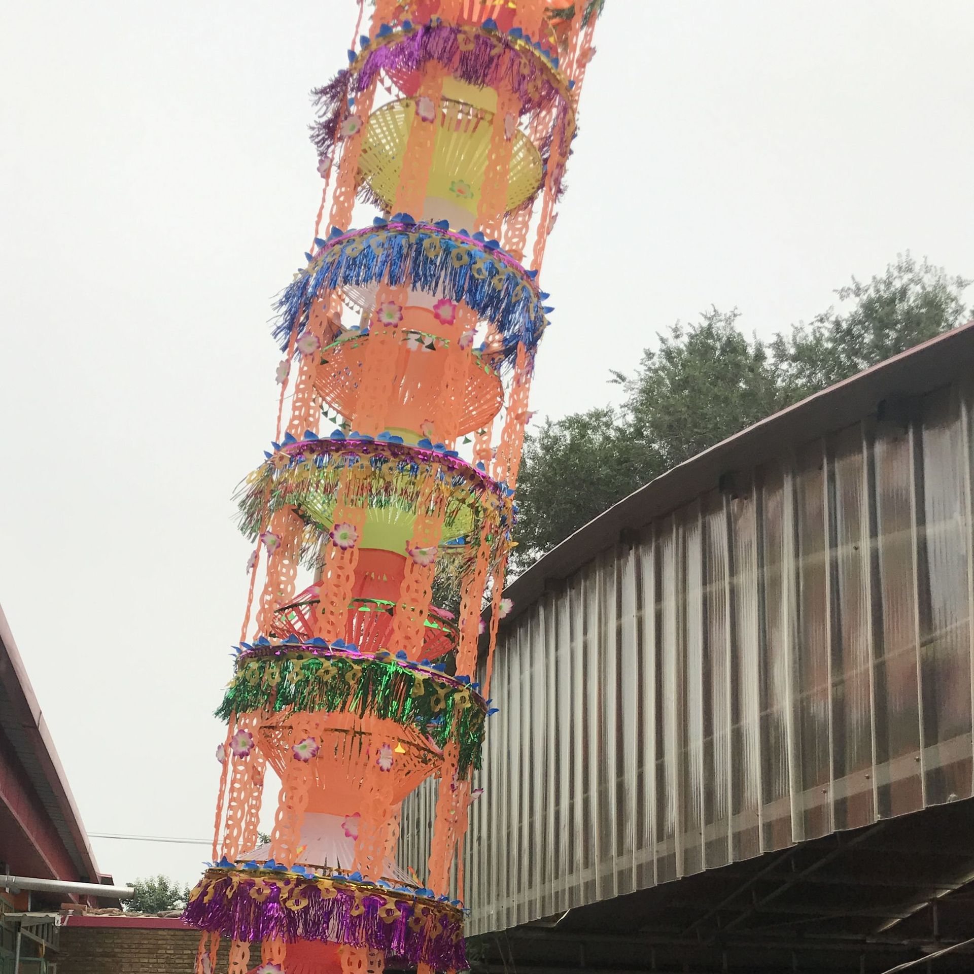 厂家直供订做莲花外7内11布幡 望山钱 葫芦幡灯笼幡各种殡葬用品