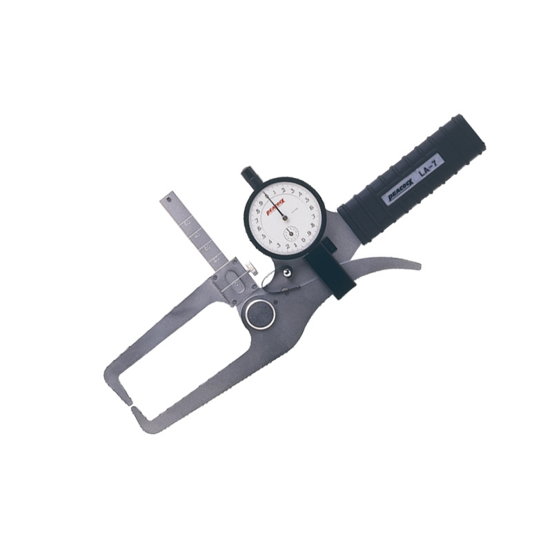 日本孔雀peacock原装正品外测卡规大型针盘式外卡规la-7外径卡规