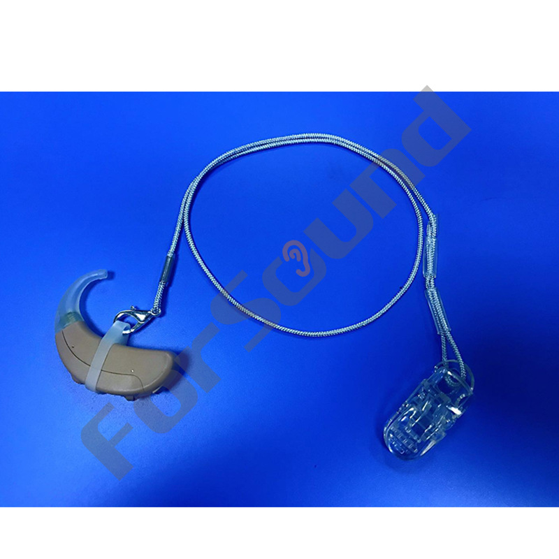 老人儿童助听器防丢绳挂绳保护绳硅胶保护套 耳背机挂绳防丢挂绳