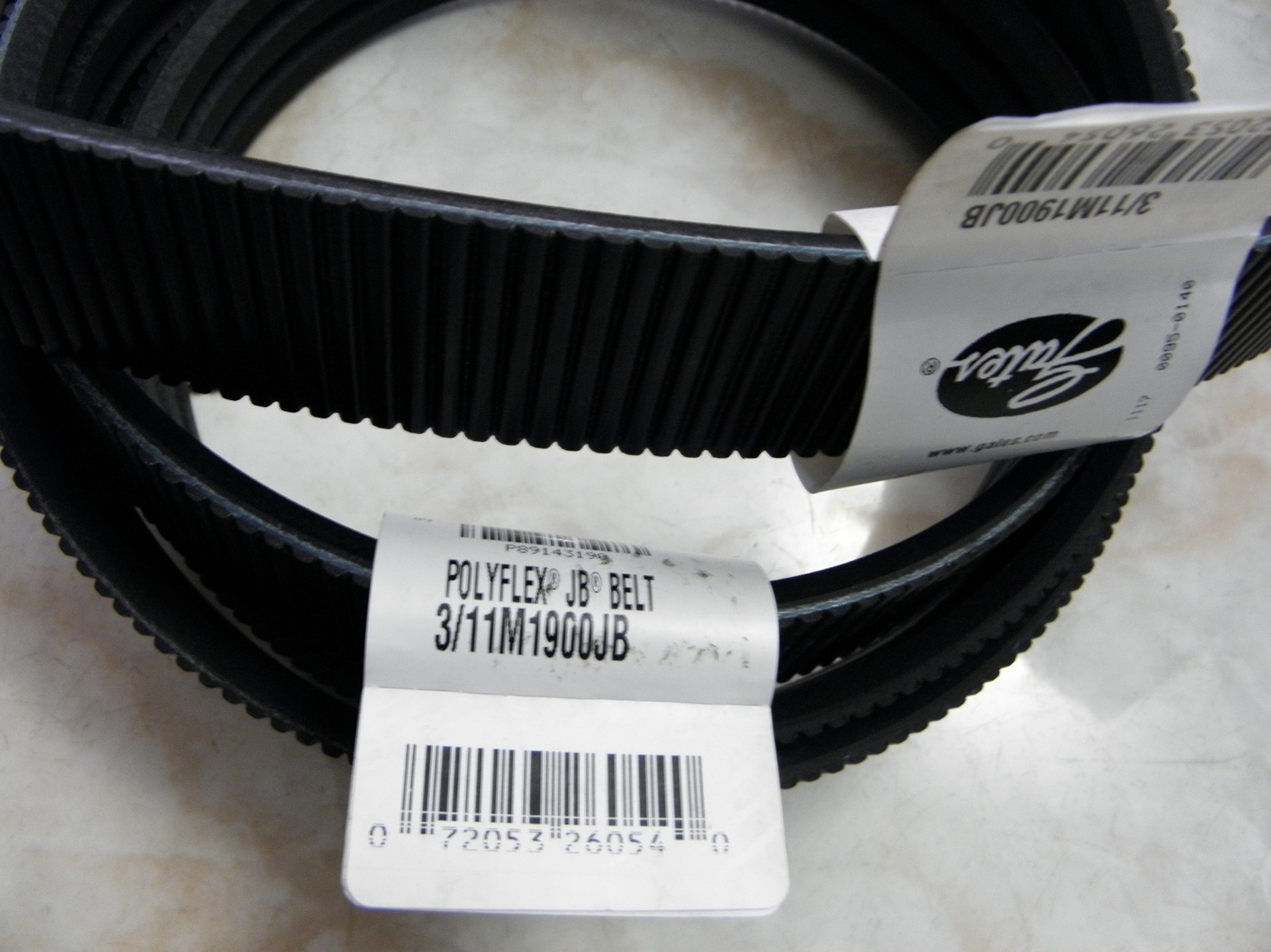 gates美国盖茨广角带水塔带冷却塔皮带2/11m1900jb,3/11m1900jb