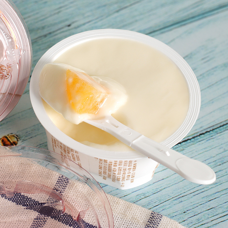 妙芙炖奶果冻布丁 白桃蜜桔凤梨炒酸奶休闲零食独立小盒装 8斤/箱