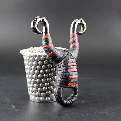 锌合金藏羚羊传统弹弓准星弹弓大反曲