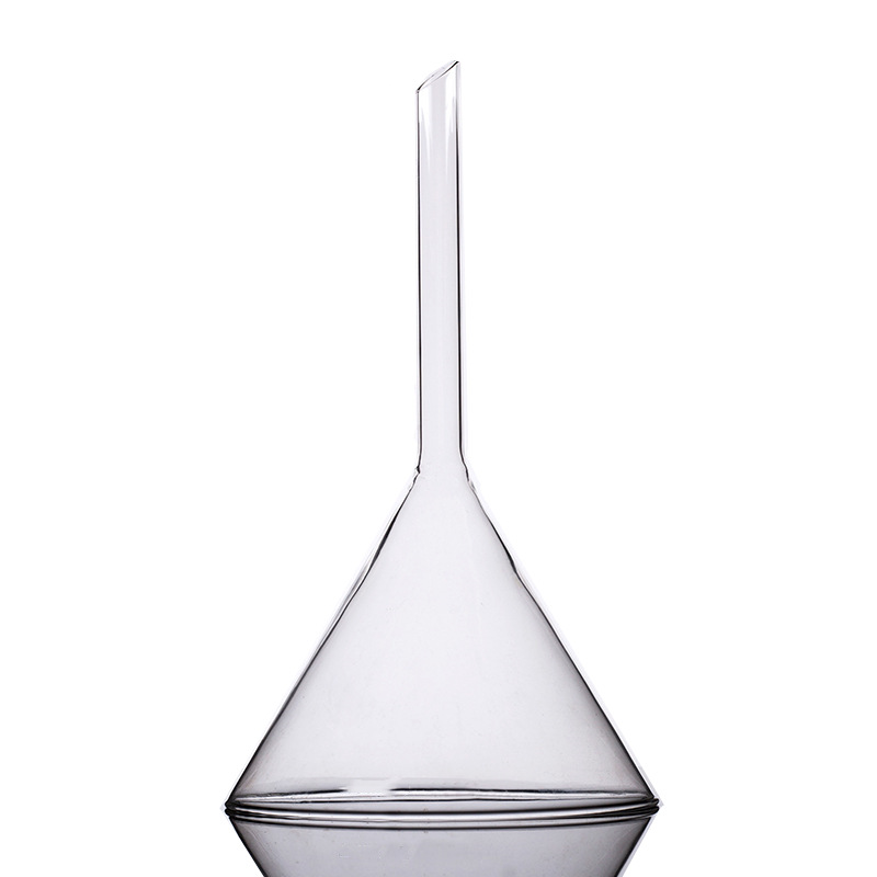 漏斗 三角漏斗 厂家直销 锥形漏斗 短颈漏斗 60mm 玻璃漏斗