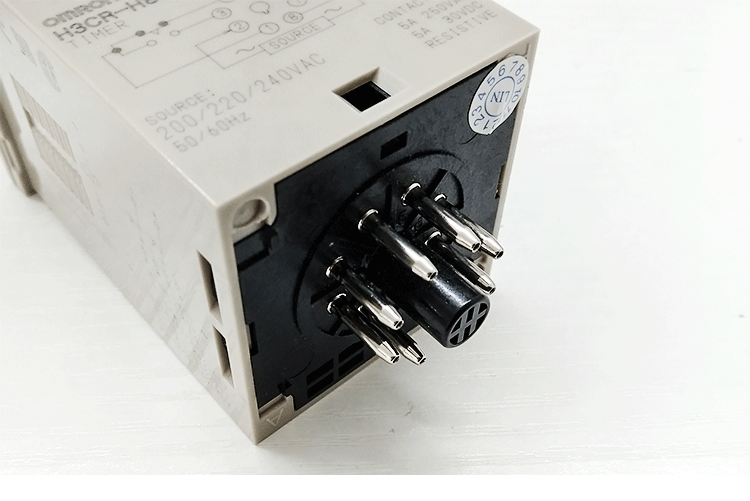 原装正品欧姆龙omron断电延时继电器h3cr-h8l时间继电器电压全