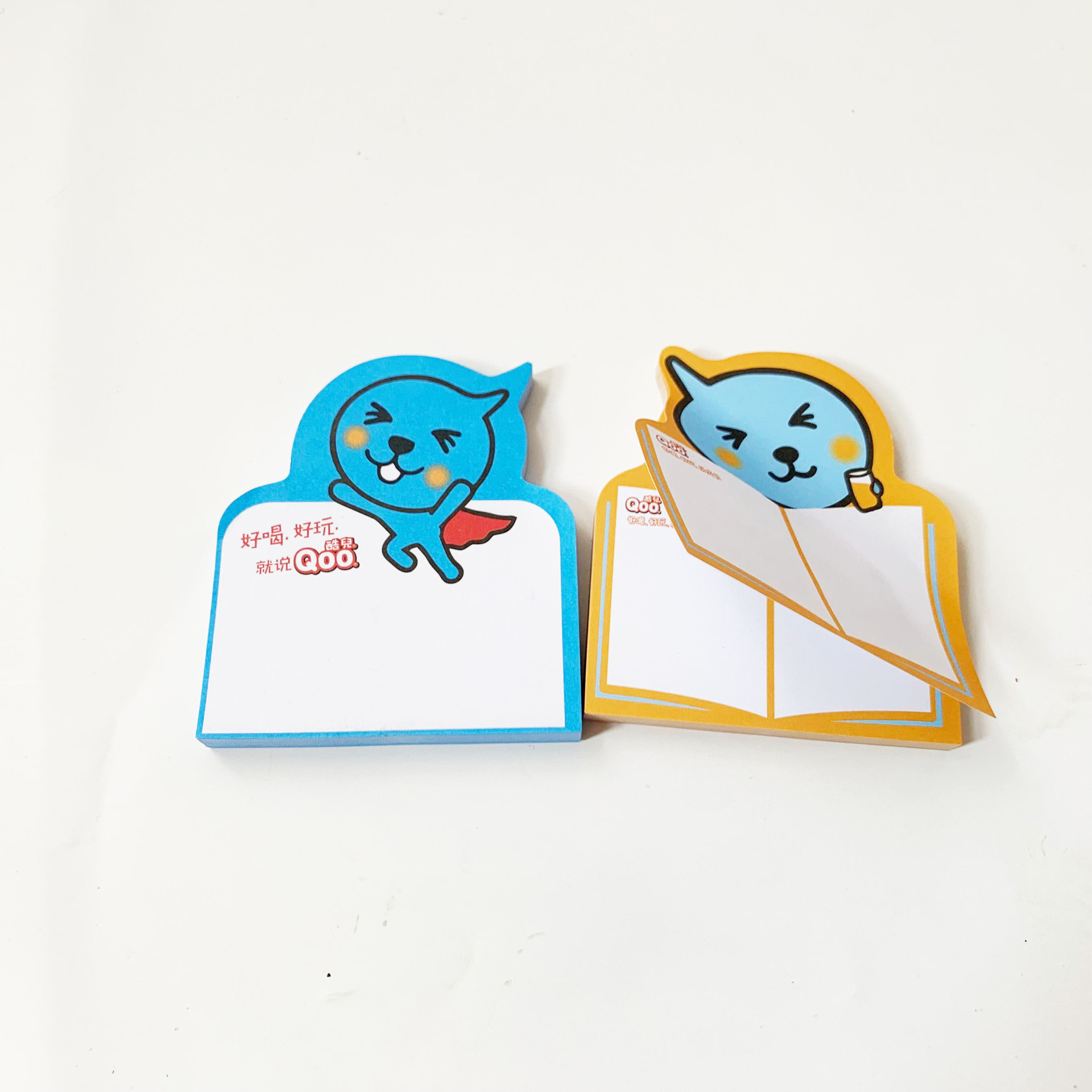 定做方形广告便签本 n次贴 组合便利贴 定制logo二维码 异形贴