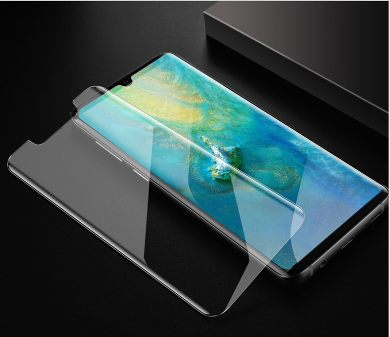 mate30pro液态膜 3d热弯曲面膜全屏适用 华为mate40pro uv钢化膜