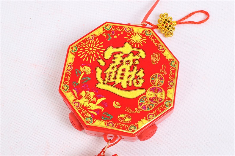 仿真遥控特响双响电子鞭炮 led灯带响电子鞭炮爆竹电子礼花批发