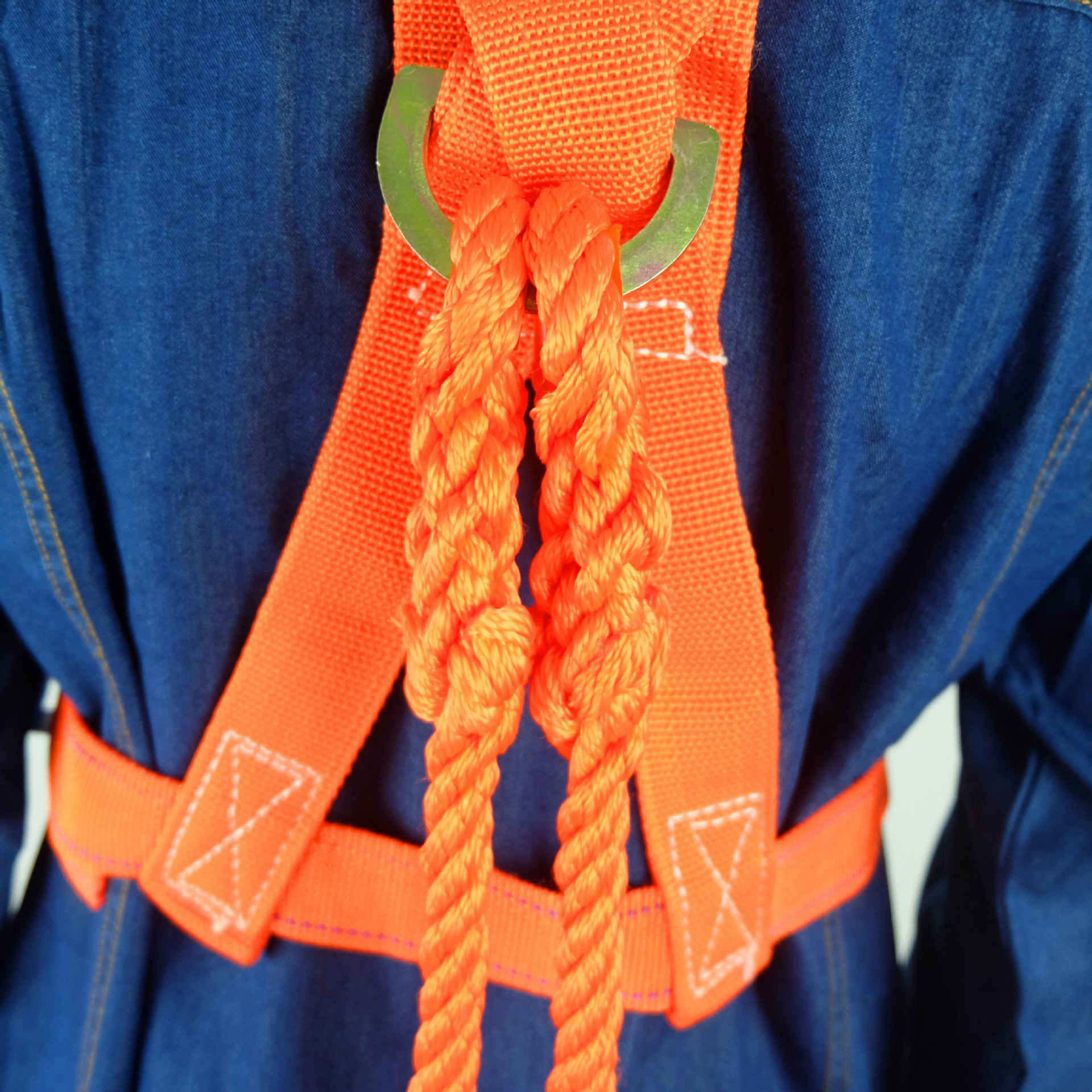 五点式建筑工地安全带高空作业保险带安全绳国标双背安全带