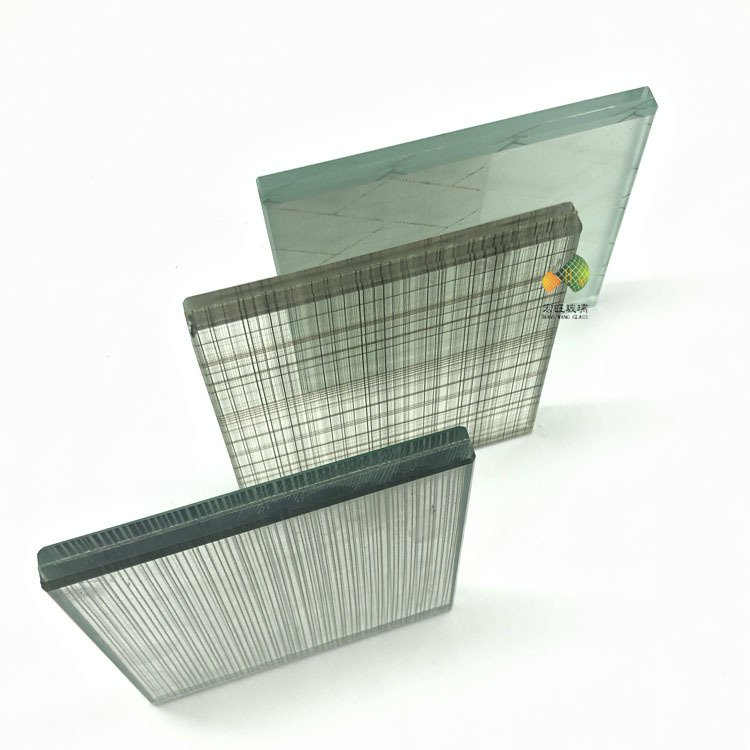 超白玻璃钢化玻璃精美图案夹胶夹丝玻璃宏旺玻璃支持在线交易