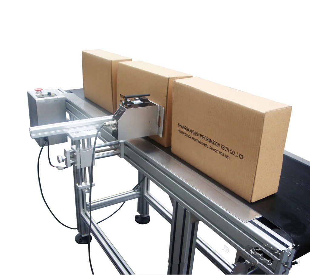 食品药品包装袋化妆品喷码机水瓶生产日期自动化打码机镭雕机