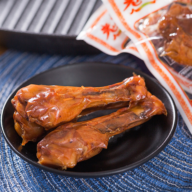 老李小鸭腿 五香鸭翅根5斤独立真空小包老李鸭小腿肉零食小吃批发