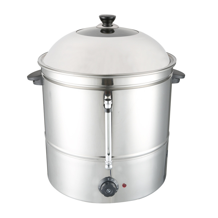 冠泳出口专用不锈钢电蒸笼电蒸锅 不锈钢玉米桶 电蒸笼厨具批发