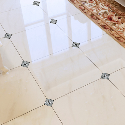 地砖瓷砖对角贴自粘地面装饰防水耐磨客厅厨房地板贴纸卫生间墙贴