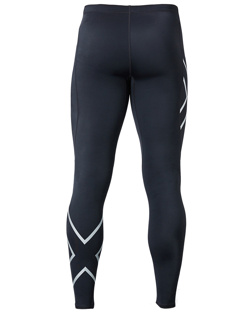 跨境压缩裤男运动紧身跑步训练服篮球打底速干健身裤高弹压力裤