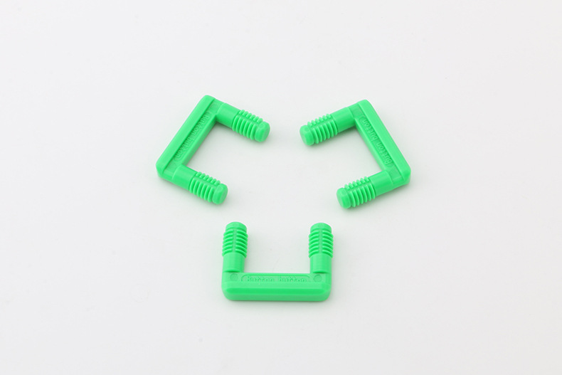 新款家具隐形abs塑料件 隐藏三合一连接件 厂家直销