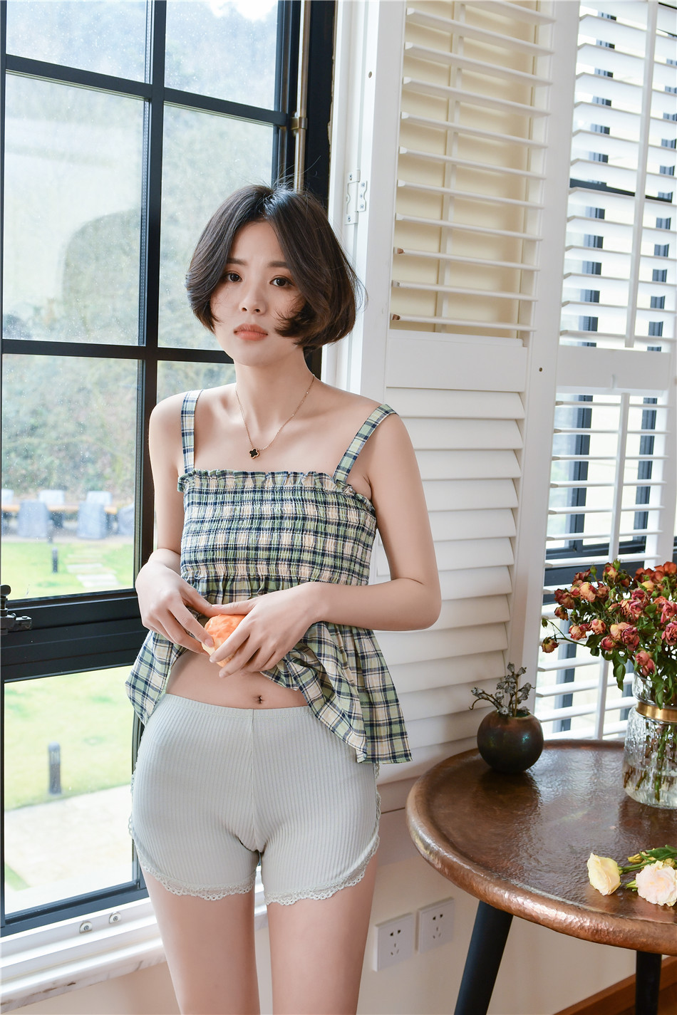 安全裤防走光女夏季蕾丝三分保险短裤全棉学生宽松打底裤女士裤子